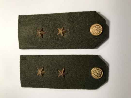 Private first class dress shoulder boards